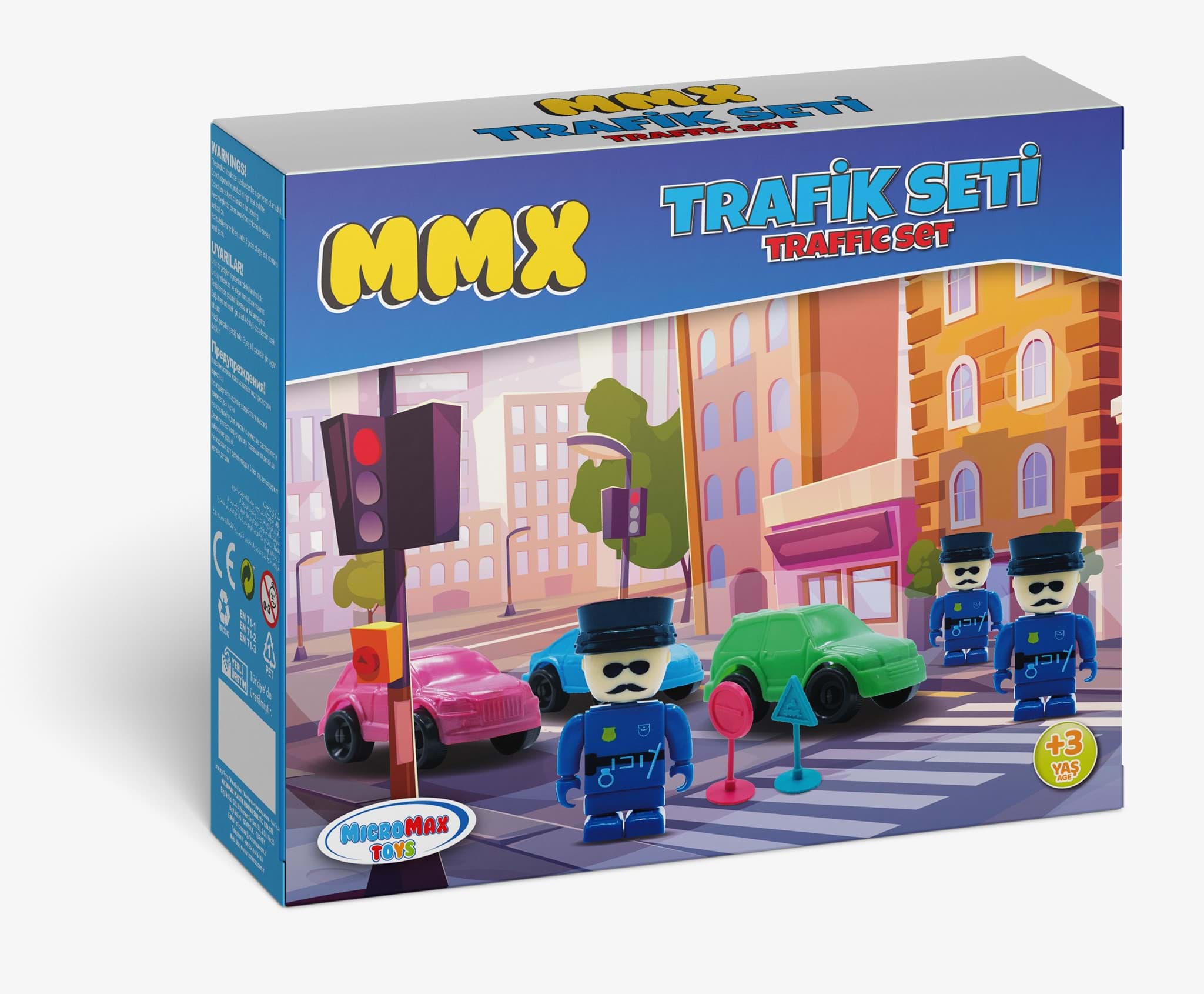  BLOK 77 PARÇA TRAFİK  SETİ resmi